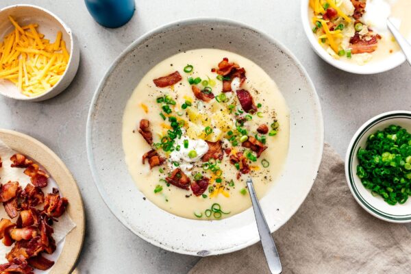 Potato Soup Recipe | www.iamafoodblog.com