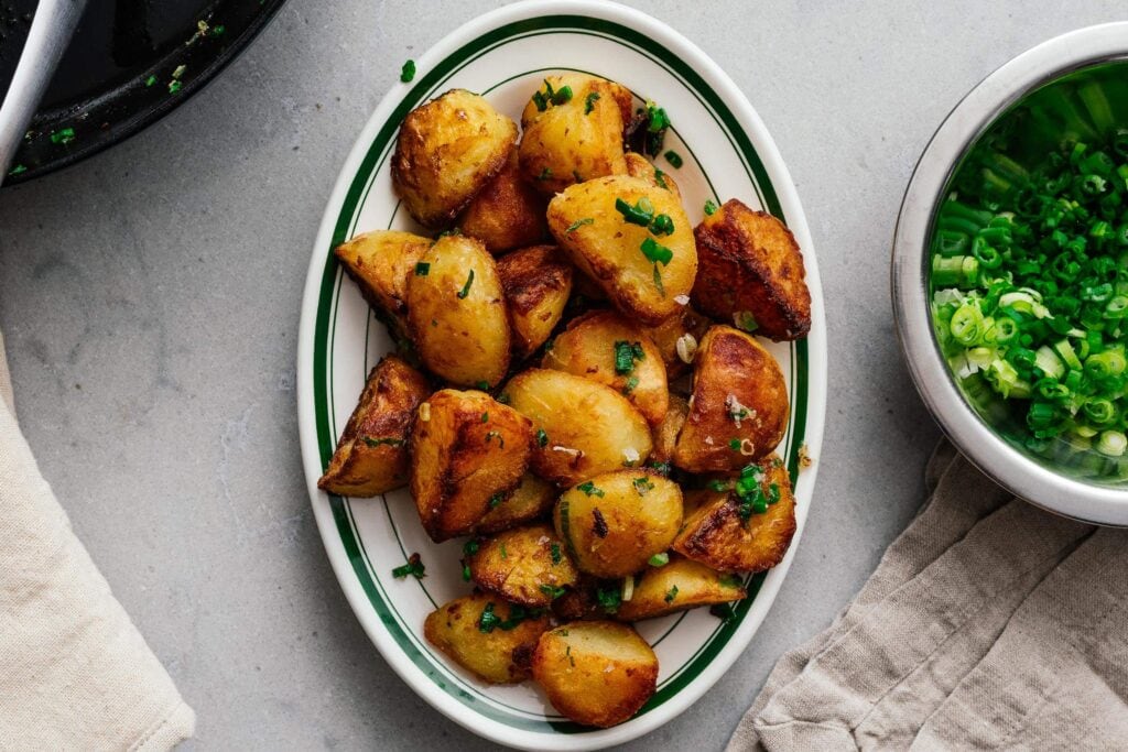 Roasted Potatoes Recipe | www.iamafoodblog.com