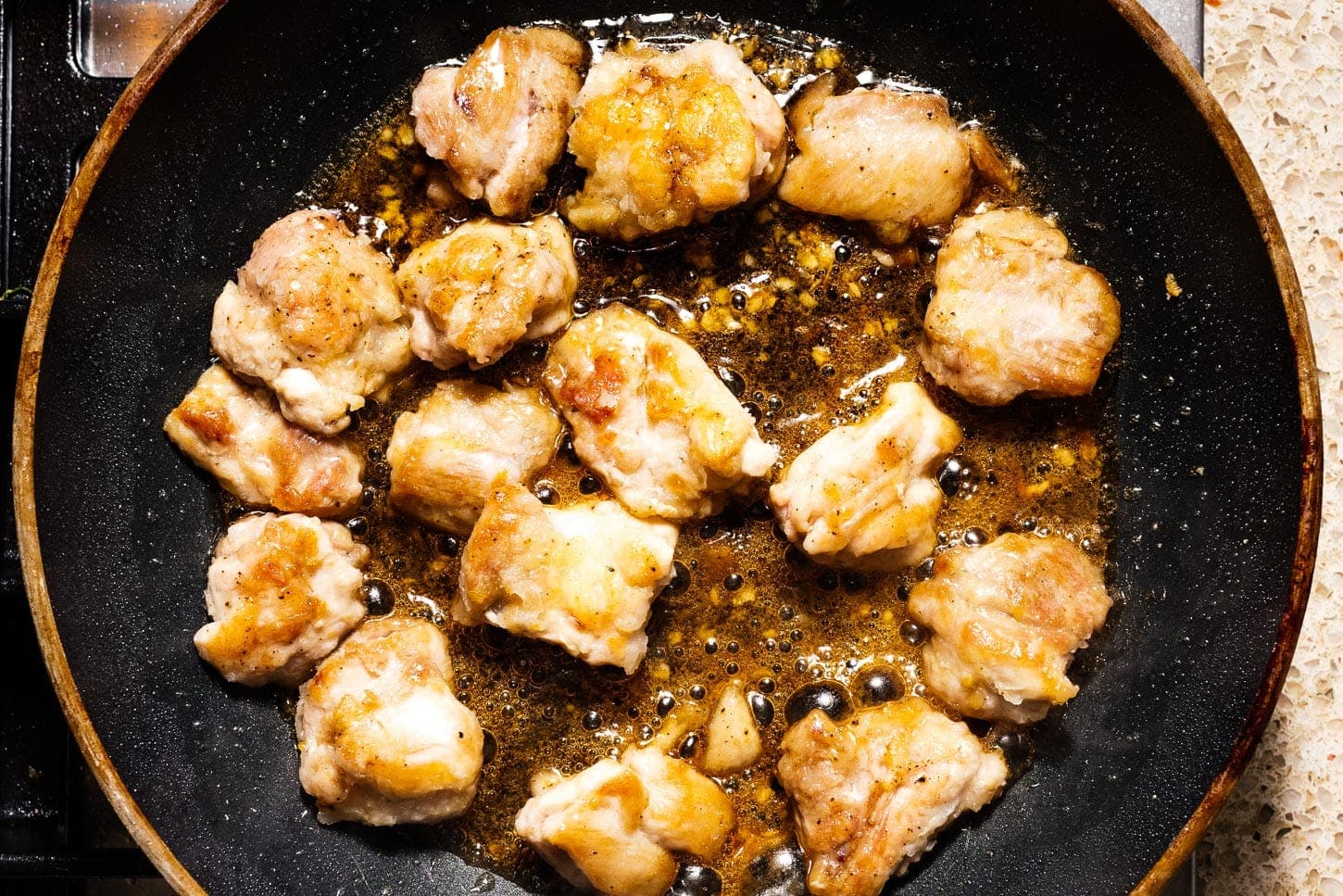 making sesame chicken | www.iamafoodblog.com