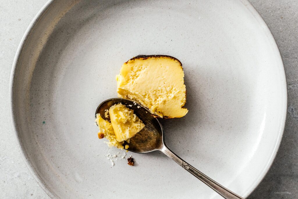 Small Batch Basque Burnt Cheesecake Recipe | www.iamafoodblog.com