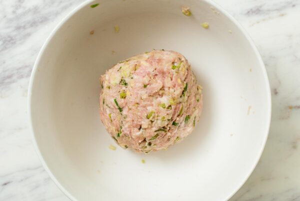 smash gyoza filling | www.iamafoodblog.com