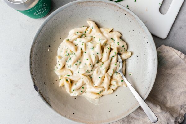 Sour Cream and Onion Pasta Recipe | www.iamafoodblog.com
