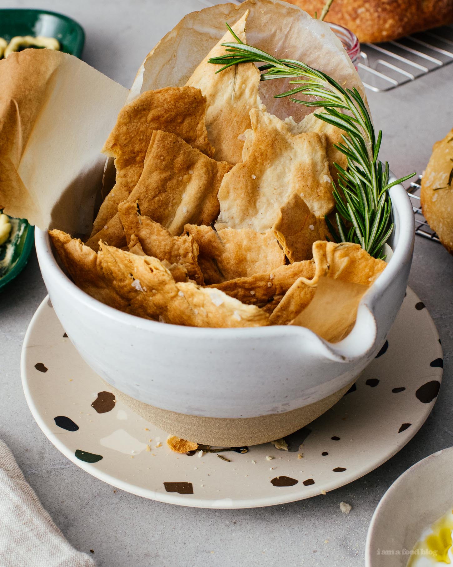 Small Batch Sourdough Crackers