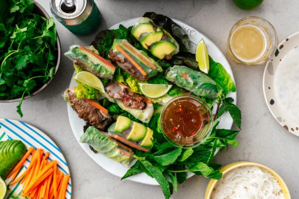 spring rolls recipe | www.iamafoodblog.com