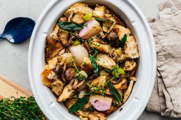 crockpot stuffing recipe | www.iamafoodblog.com