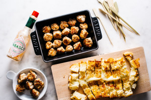 chicken & grilled cheese skewers - www.iamafoodblog.com