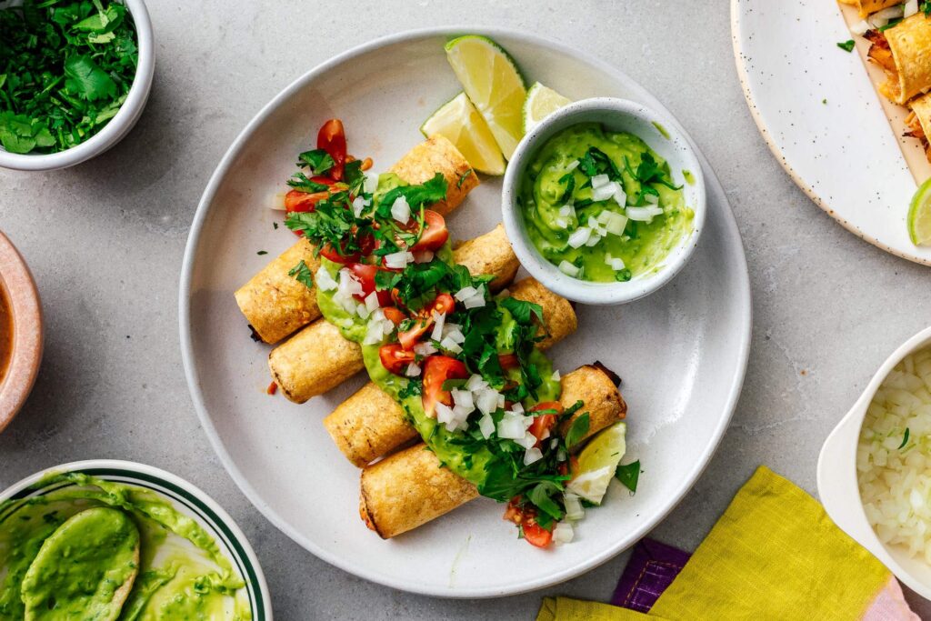 air fryer taquitos | www.iamafoodblog.com