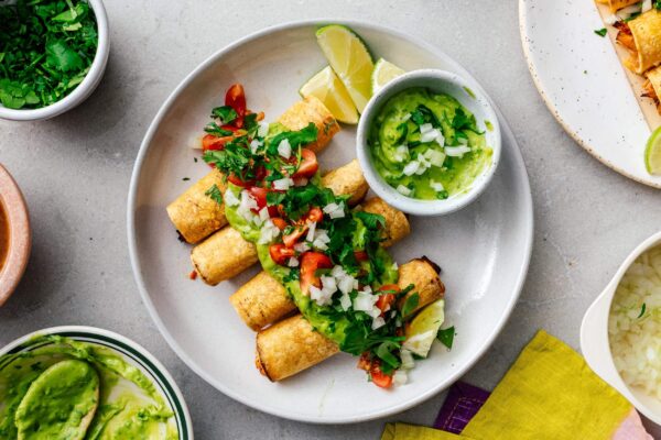 air fryer taquitos | www.iamafoodblog.com