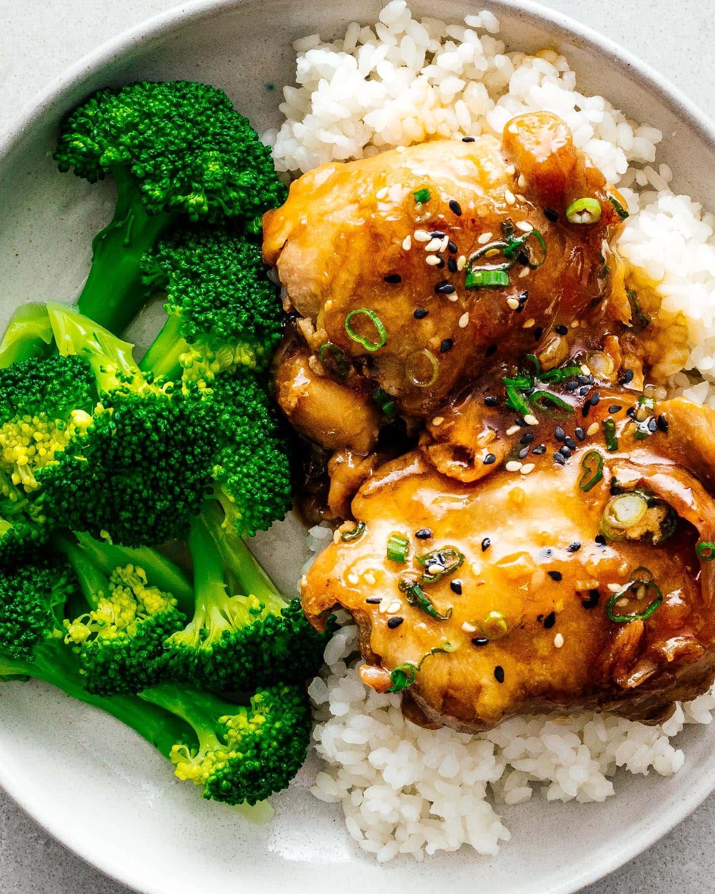 teriyaki chicken plate | www.iamafoodblog.com