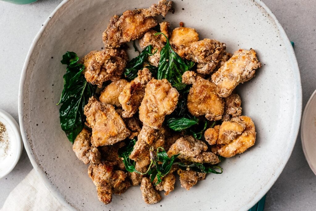 taiwanese popcorn chicken | www.iamafoodblog.com