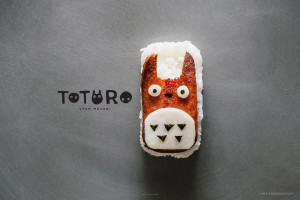 totoro spam musubi - www.iamafoodblog.com