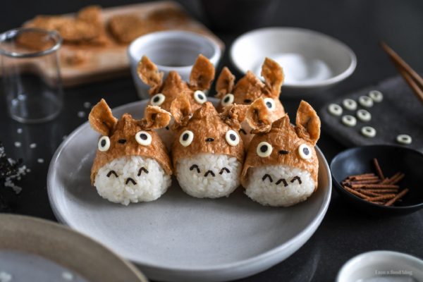 totoro inari sushi recipe - www.iamafoodblog.com