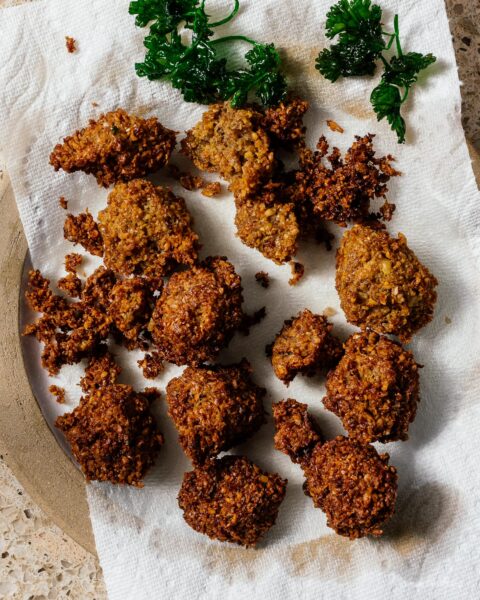 Vegan Taiwanese Popcorn Chickpea Chicken Recipe | www.iamafoodblog.com