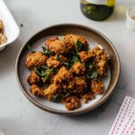Vegan Taiwanese Popcorn Chickpea Chicken Recipe | www.iamafoodblog.com