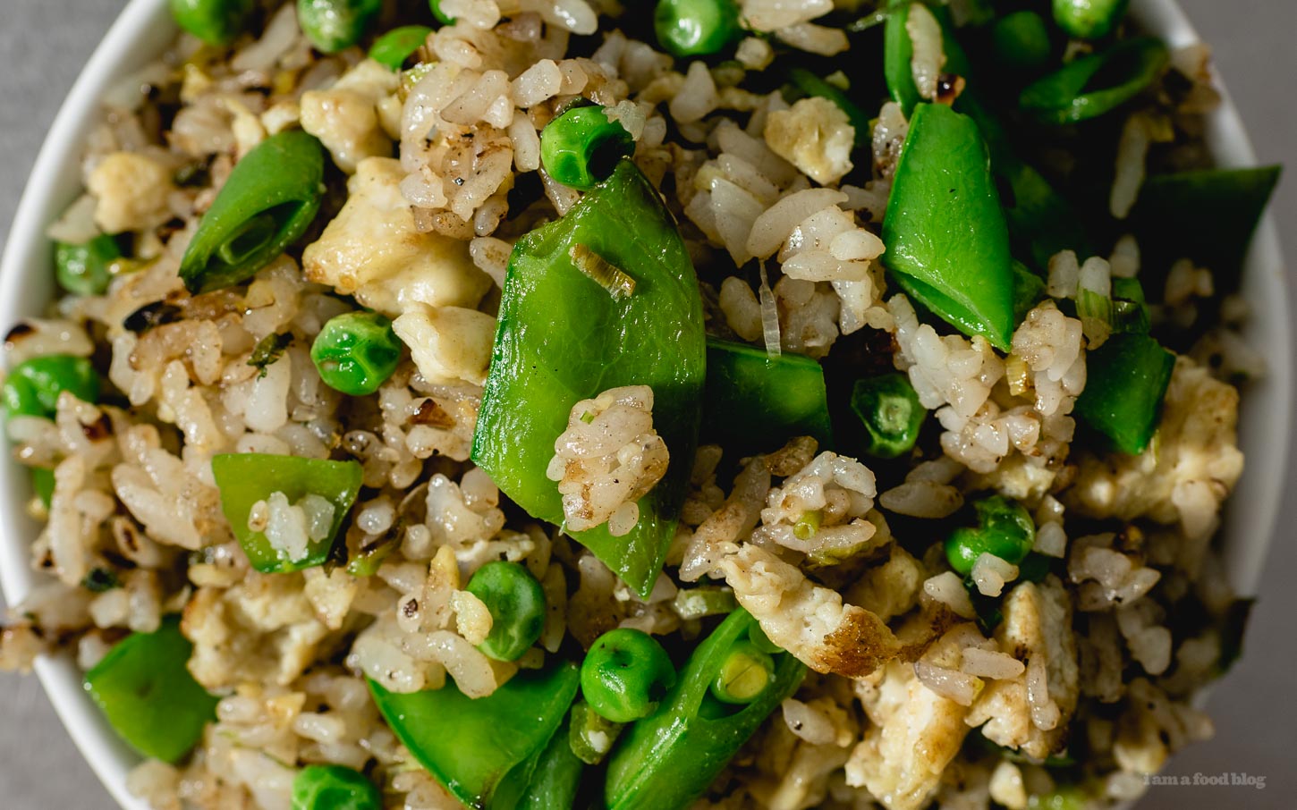 How to Make Veggie Fried Rice | www.iamafoodblog.com