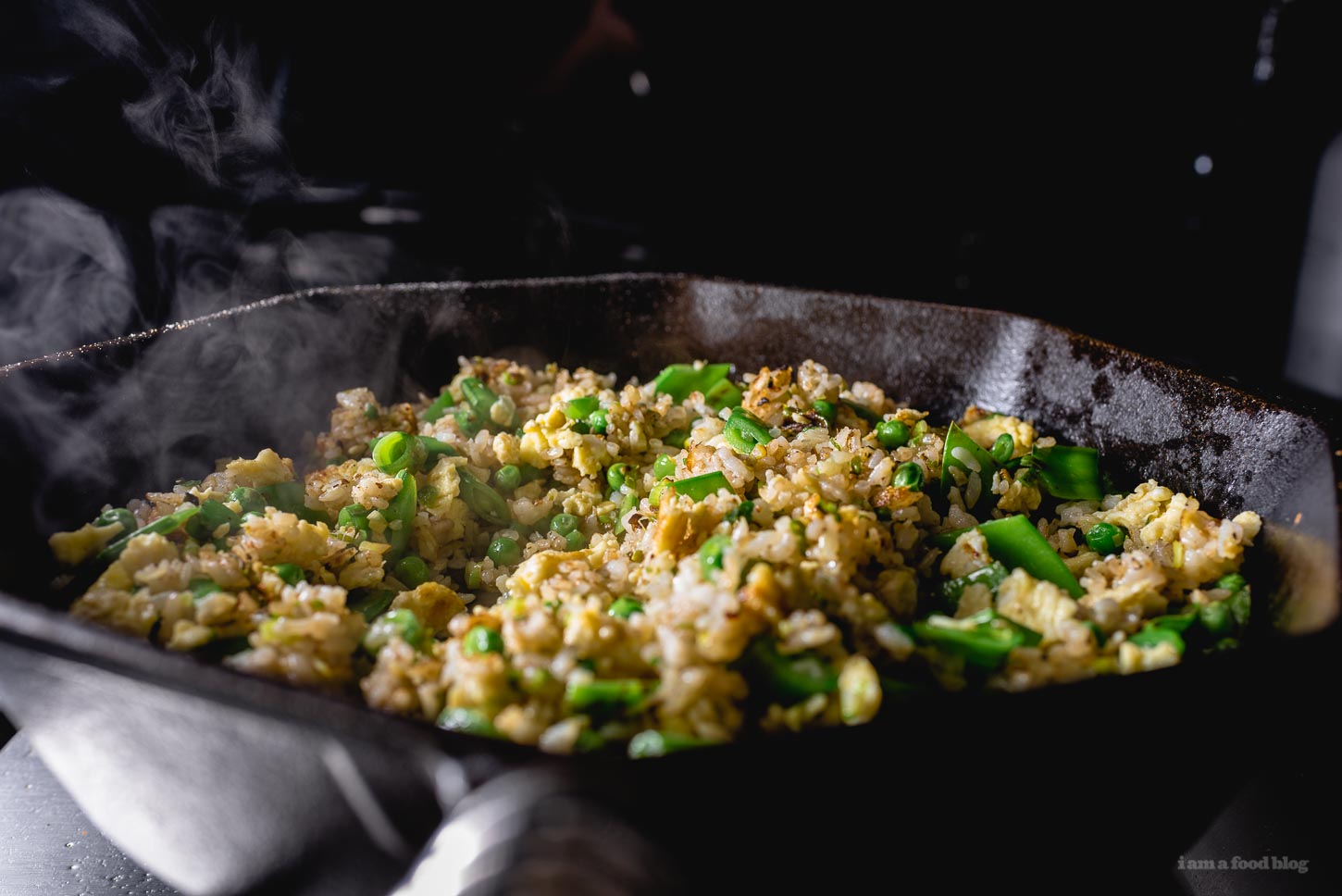 How to Make Veggie Fried Rice | www.iamafoodblog.com