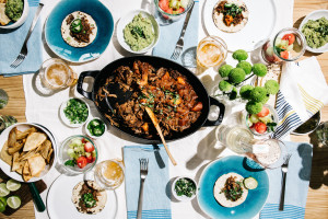 vietnamese beef stew tacos - www.iamafoodblog.com