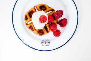 donut waffle recipe - www.iamafoodblog.com