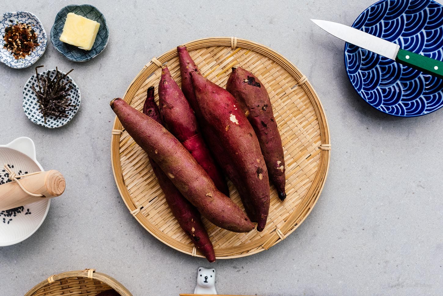 Japanese sweet potatoes | www.iamafoodblog.com